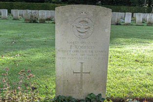 1064318 Sergeant Edward Roberts, Wireless Operator / Air Gunner. Aged 29 from Hull, North Lincolnshire.  61 Sqn RAF  Lancaster B1 W4192 QR-E