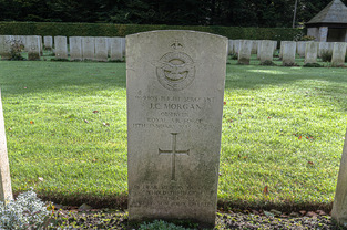 969408 Flight Sergeant John Charles Morgan, Air Bomber. Aged 36 from Derby, Derbyshire. 61 Sqn RAF  Lancaster B1 W4192 QR-E