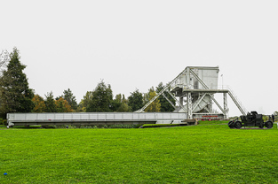 The original Pegasus Bridge, replaced and removed to the Pegasus Bridge Museum. 