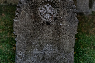 Sergeant Major Ulysses A Don D: 22 May 1880 Aged 39. 