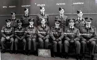 Sgt 'Jack' Preece at 19 OTU RAF Kinloss.