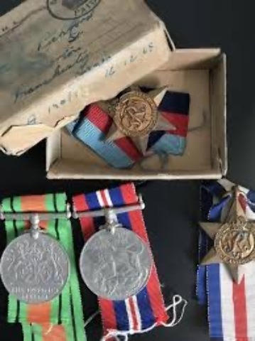 S/Sjt Pickford's medals