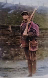 Private Oswald Fisher 2nd R.M. Bn, Royal Naval Division (Royal Marines Light Infantry) 